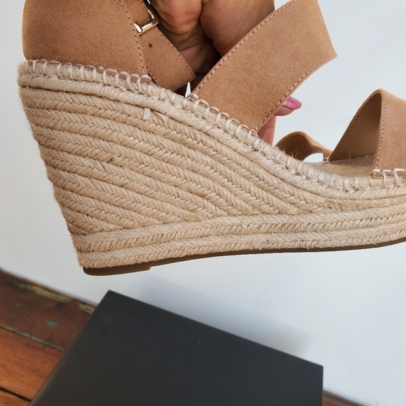 Inc. Women's Espadrille Strap Wedge Sandal Sz 10 - Picture 5 of 15